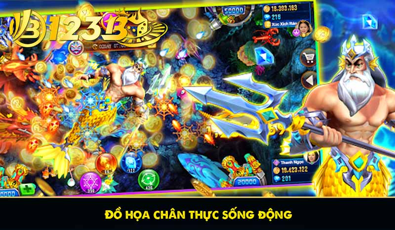 Bắn Cá City – Game Bắn Cá Thành Phố Đỉnh Cao 2025 9 Đồ họa chân thực sống động